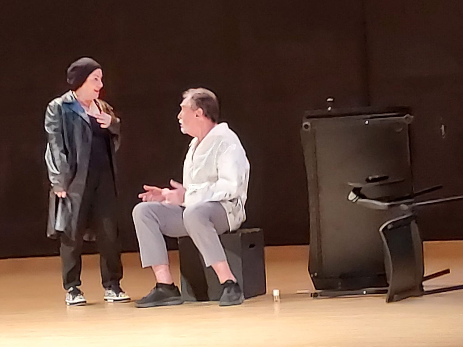 Pastora Ortiz en escena